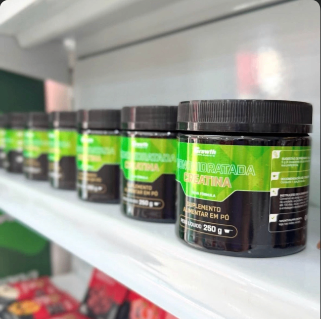 Creatina monohidratada Growth em oferta no grupo